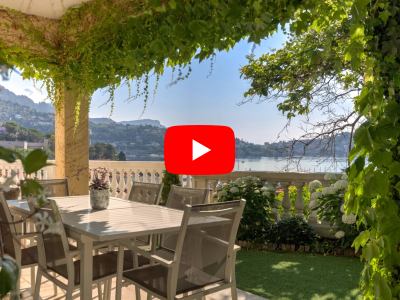 Villa for sale in Villefranche sur mer 150 m from the sea just above the port. Unique location!