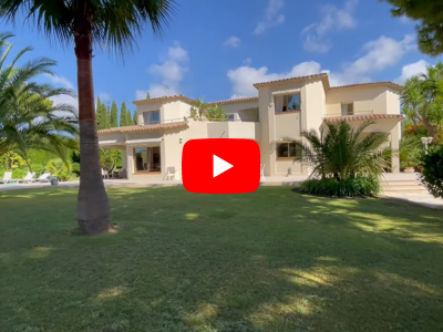 Villa à vendre Nice Gairaut: domaine avec gardien, 5 chambres, vue mer, beau jardin plat 2100m²