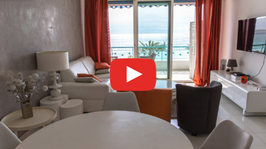 Видео престижной квартиры, апартаментов в Ниццы на английской набережной