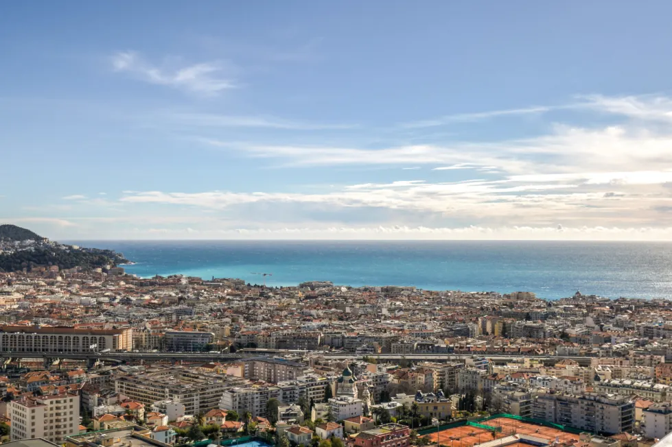 Hills Nord & Centre area on the French Riviera in Nice