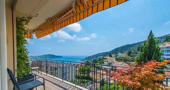 2 bedroom apartment with 25 sq m sea view terrace — real estate on the French Riviera — photo 1