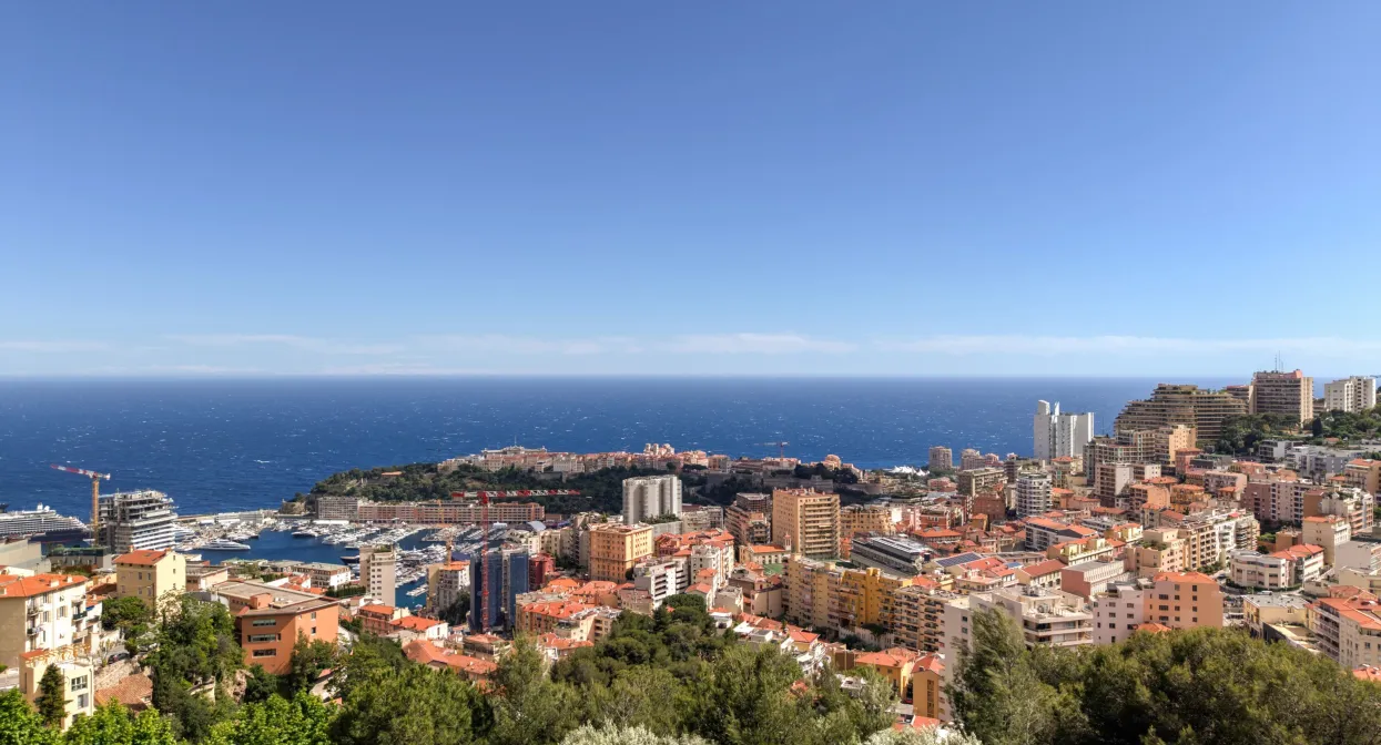 Contemporary villa to be built in Beausoleil, with sea views over Monaco. — real estate on the French Riviera — photo 1