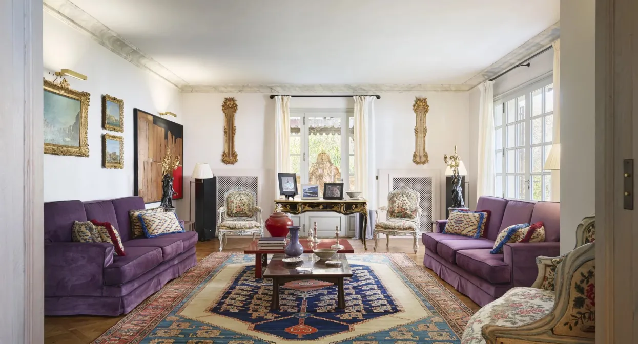 An elegant home nestled within a private estate — real estate on the French Riviera — photo 13