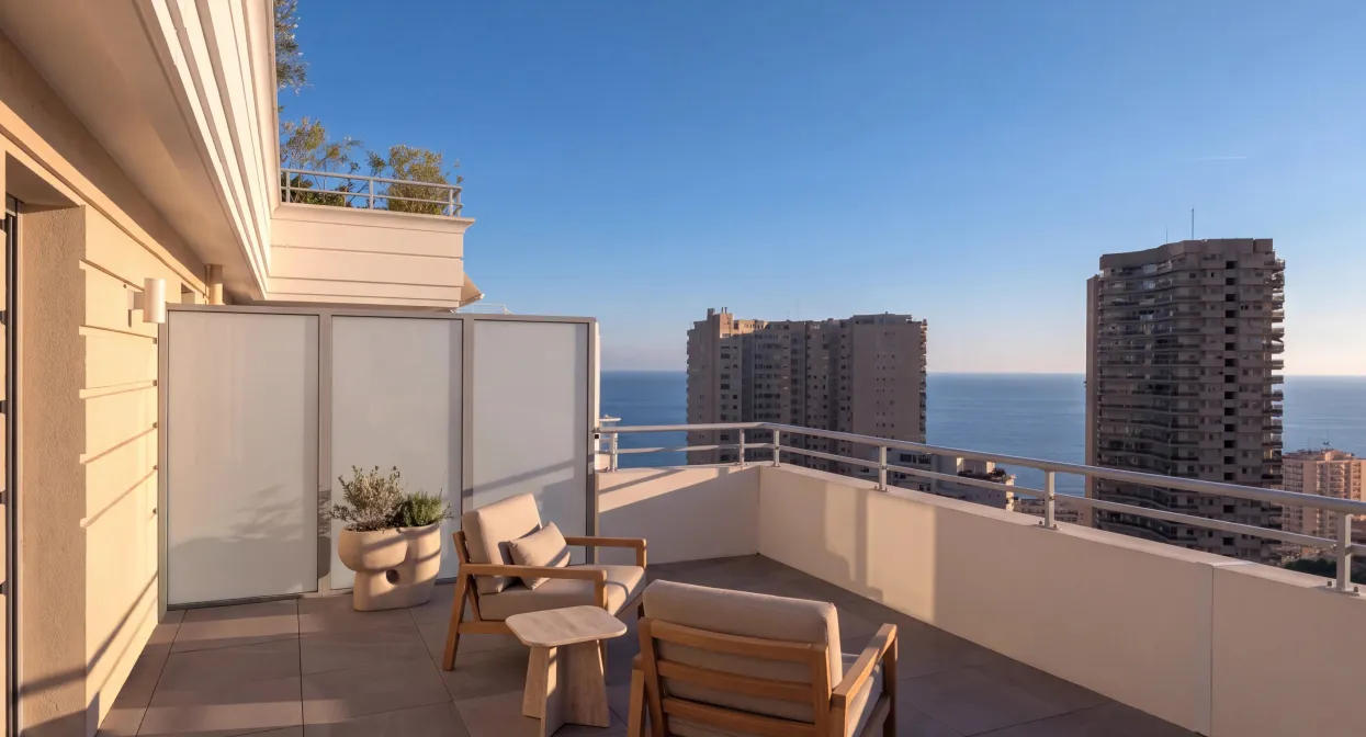 Prestigious apartment with sea view close to Monaco — real estate on the French Riviera — photo 12