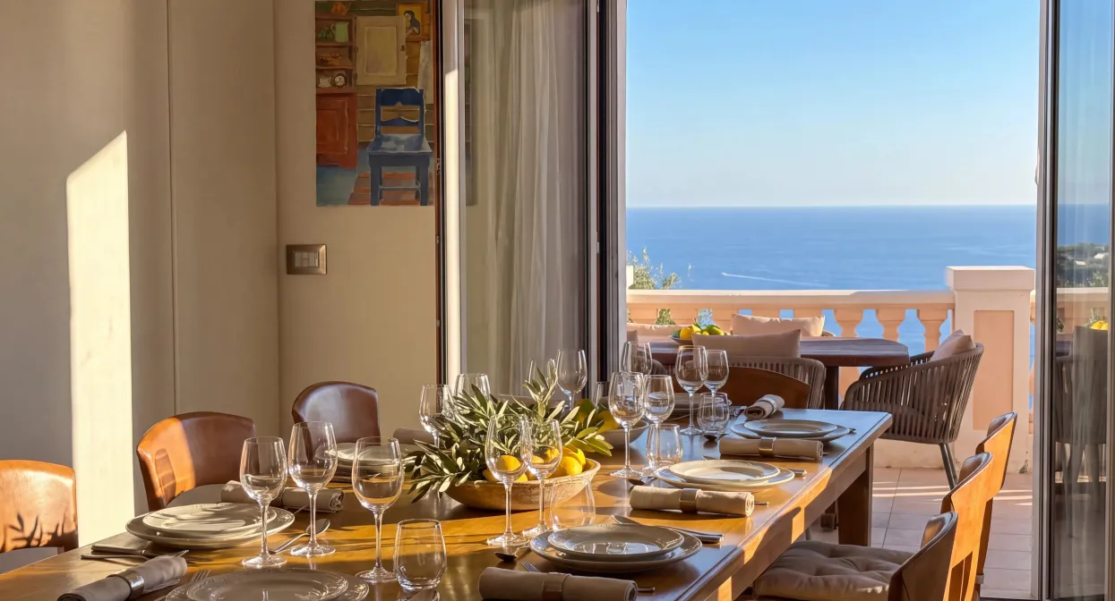 An exceptional villa overlooking the Mediterranean — real estate on the French Riviera — photo 7