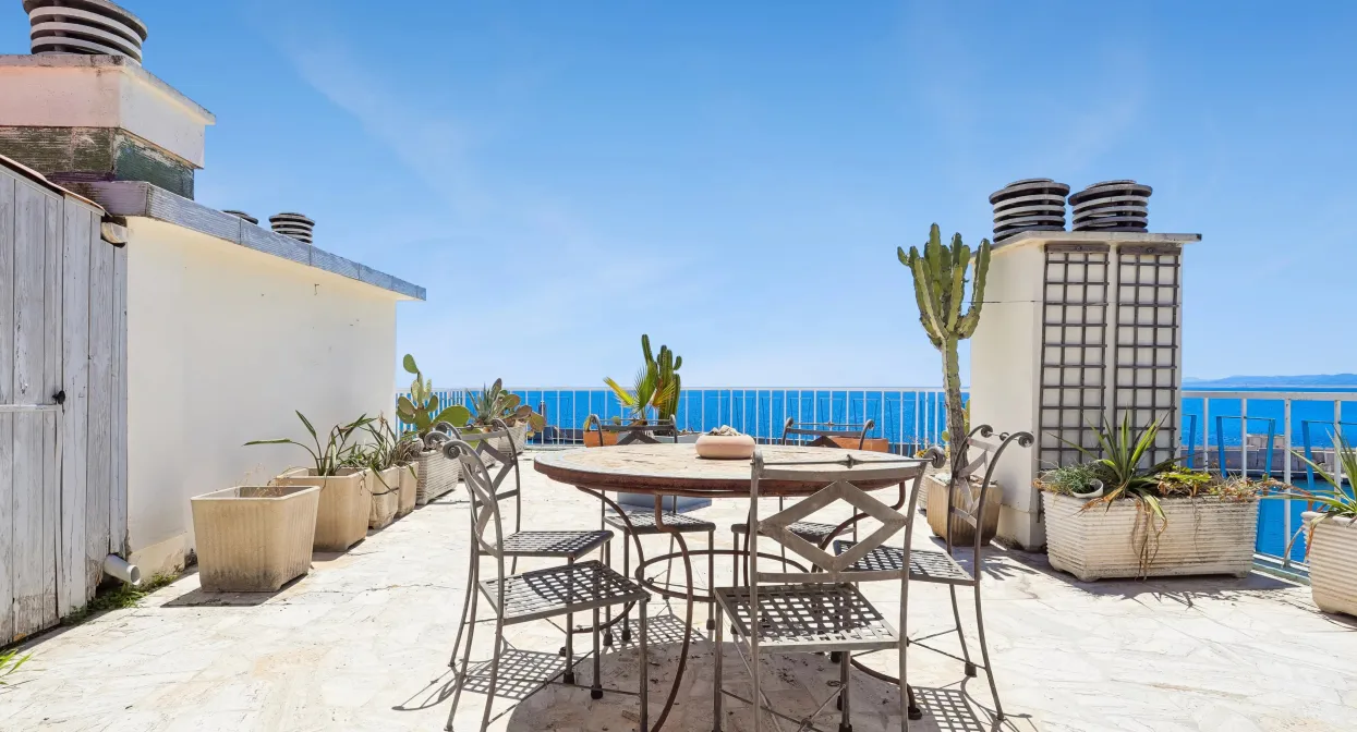 Waterfront Penthouse with 150 sq m terrace — real estate on the French Riviera — photo 16