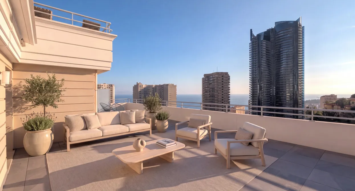 Prestigious apartment with sea view close to Monaco — real estate on the French Riviera — photo 8