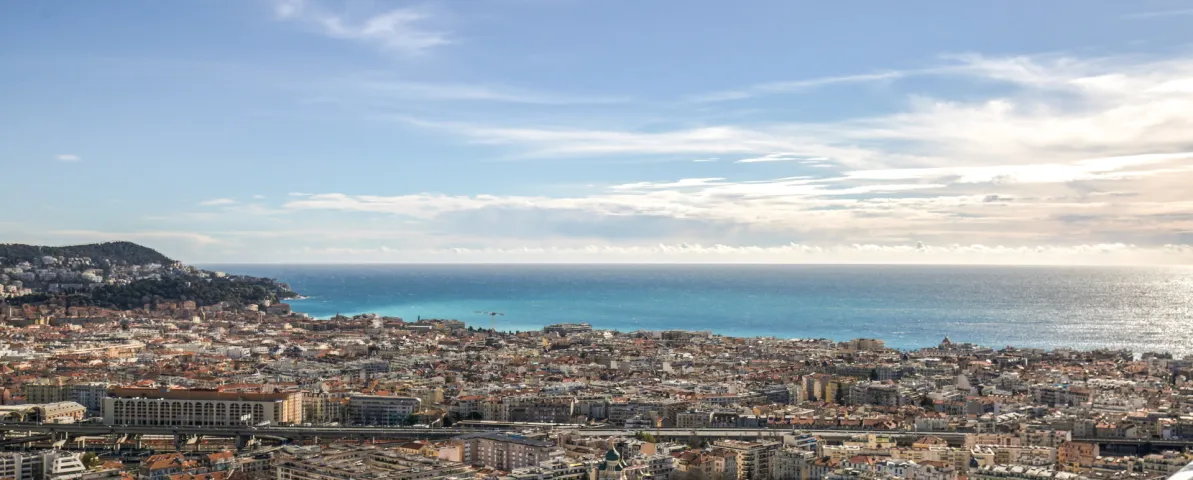 Hills Nord & Centre area on the French Riviera in Nice